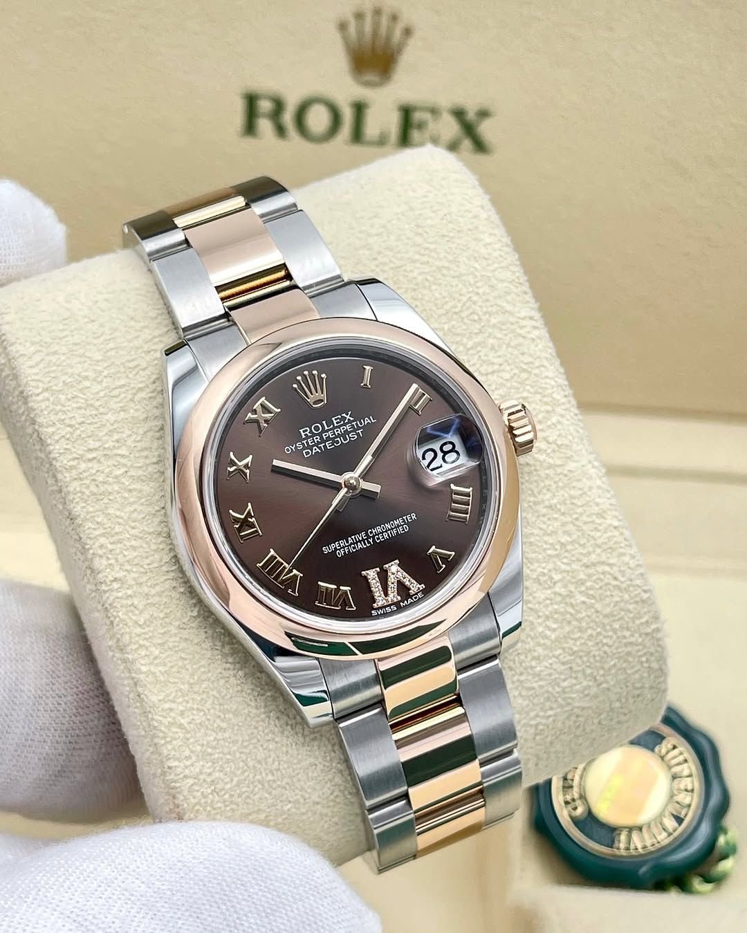 datejust rolex chocolate dial