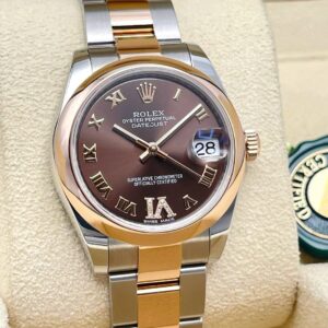 Rolex Datejust 28mm Chocolate VI Diamond Dial