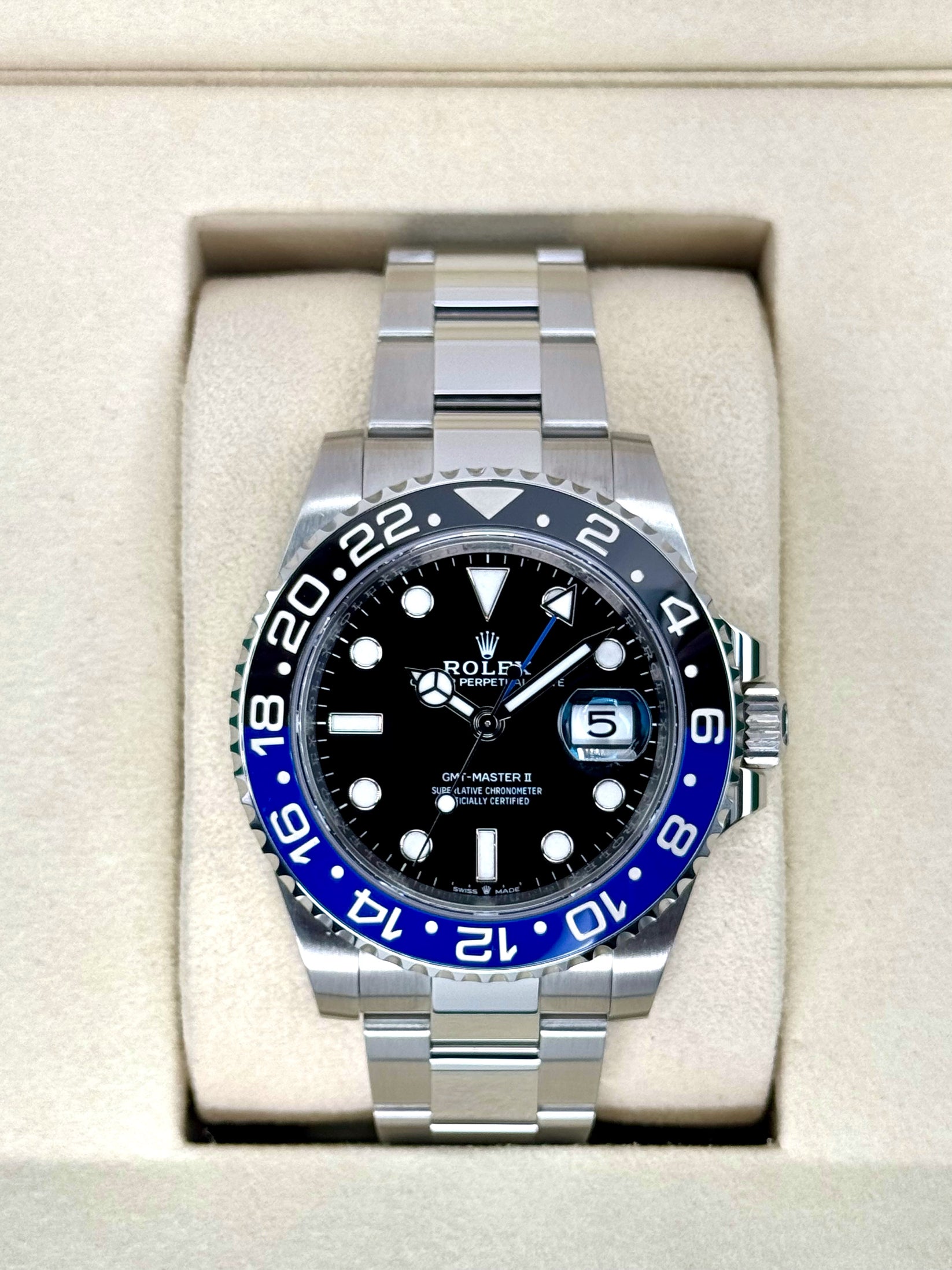 rolex batman 40mm